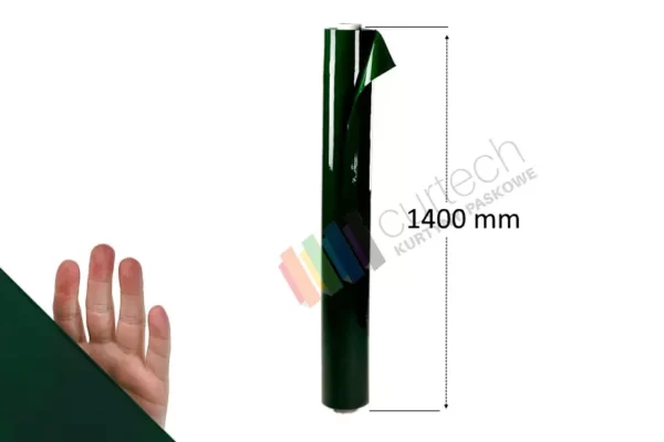 Folia spawalnicza zielona w arkuszu o szerokości 1,4m długości do 50m i grubości 0,4mm